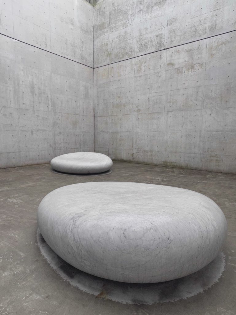 Round Stone Bench