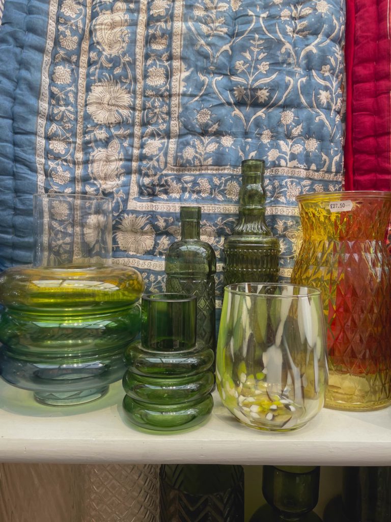 Colorful Glass Vase Collection