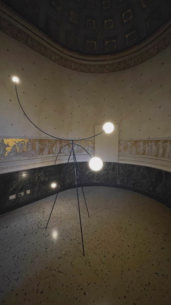 Domed Room, String Lights
