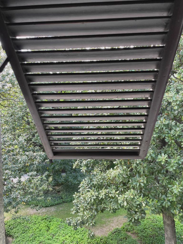 Pergola Over The Garden