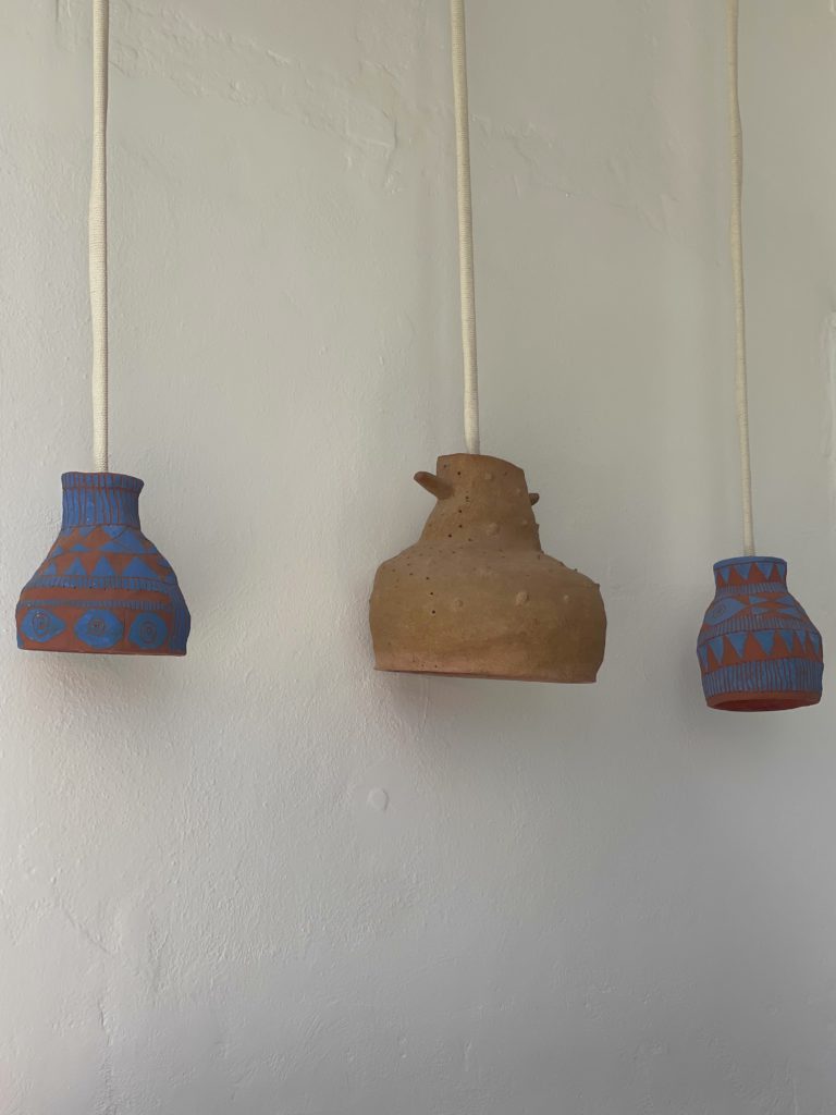 Hanging Clay Vessels