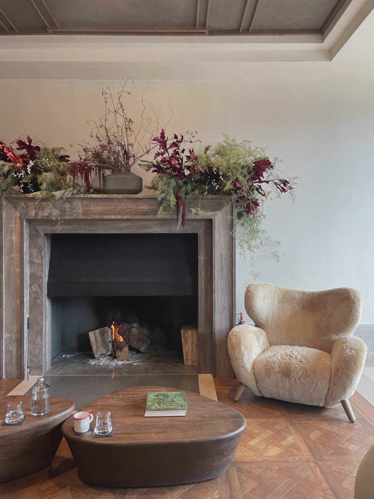 Fireside Reading Nook