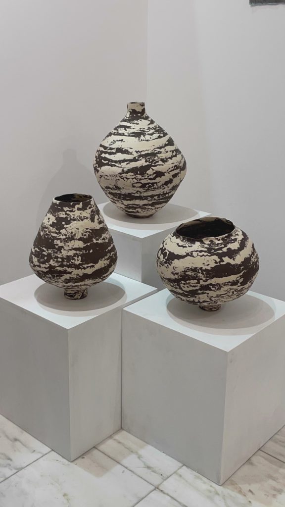 Textured Ceramic Trio
