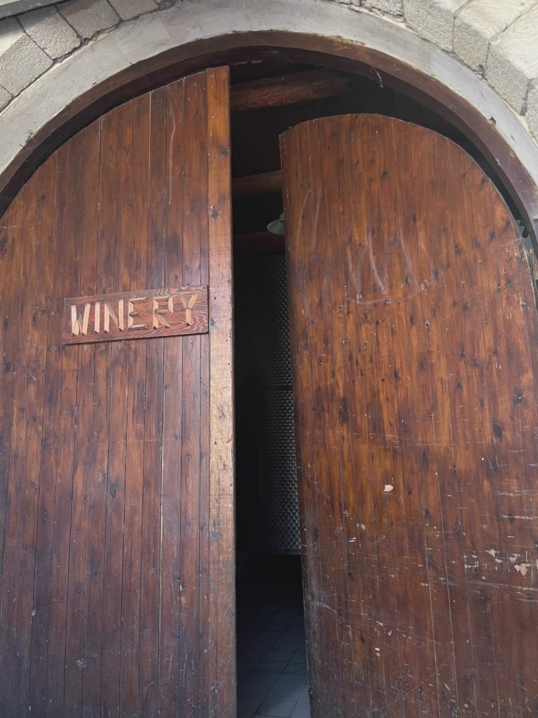 Rustic Winery Door
