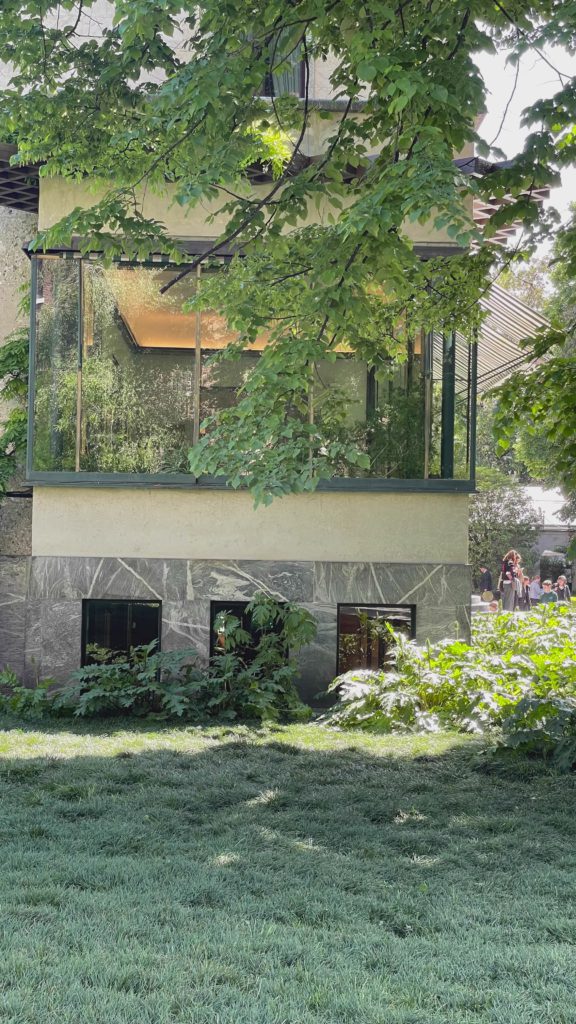 Shuttered Facade Under The Tree