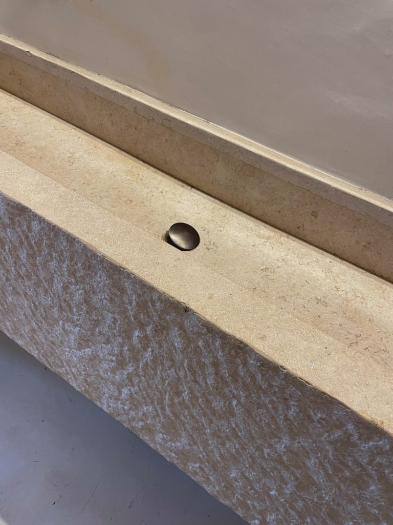 Brass Inlay Detail