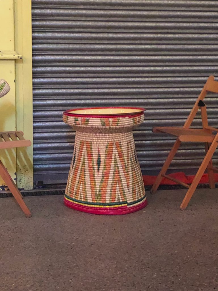 Woven Table Display