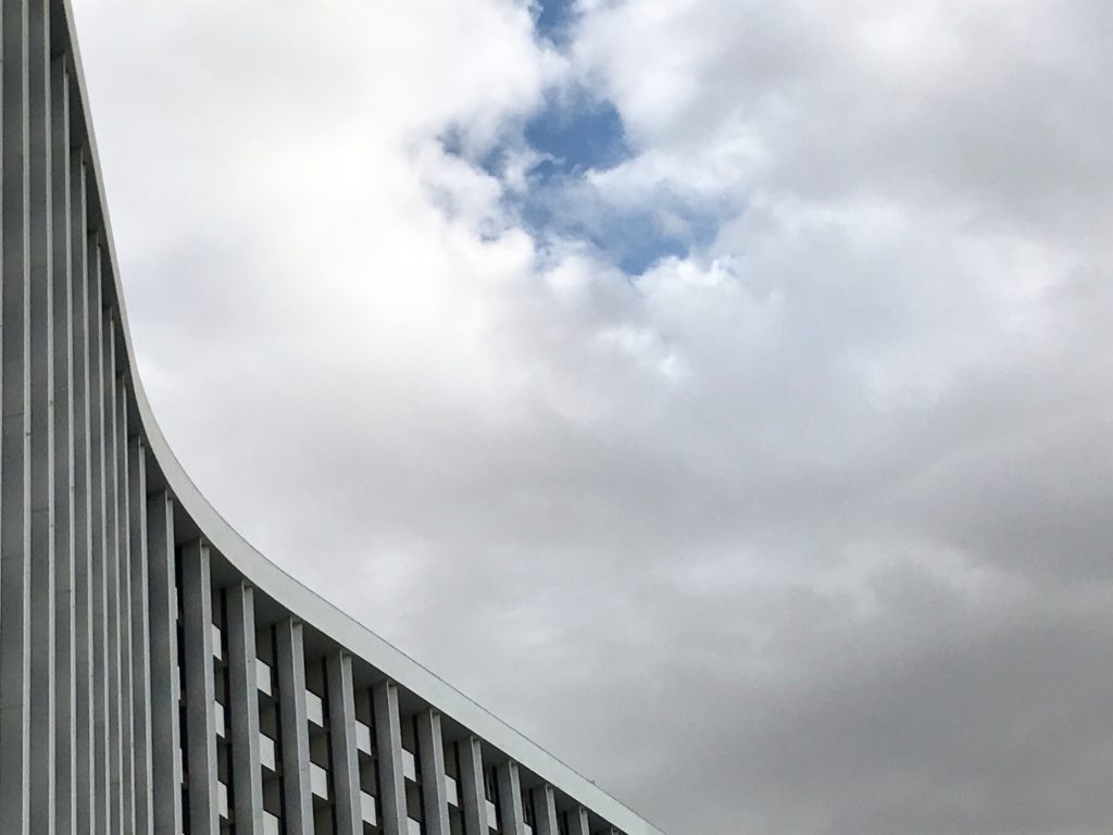 Curved Facade, Open Sky
