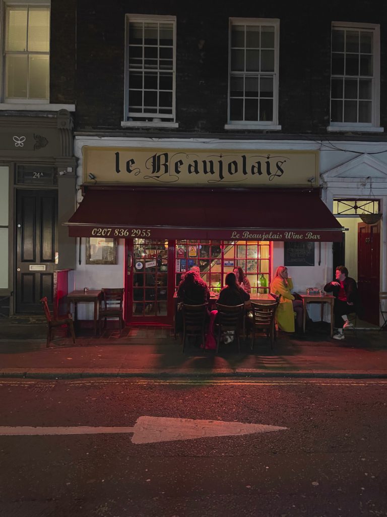 Corner Cafe At Dusk