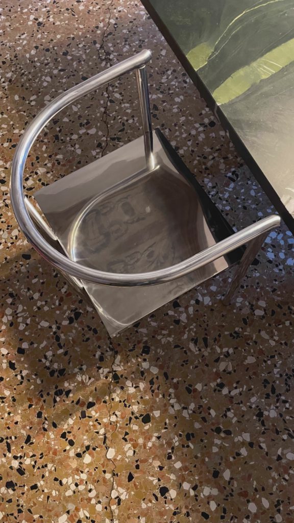 Mixer Tap On Terrazzo