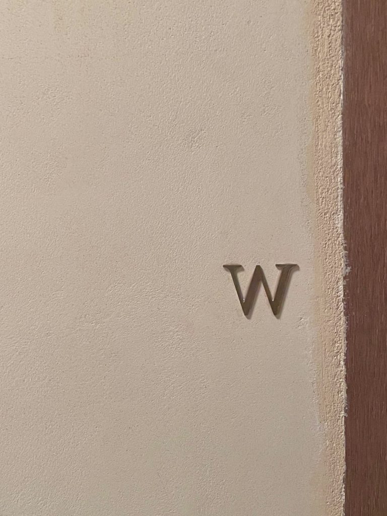Inset Monogram Detail
