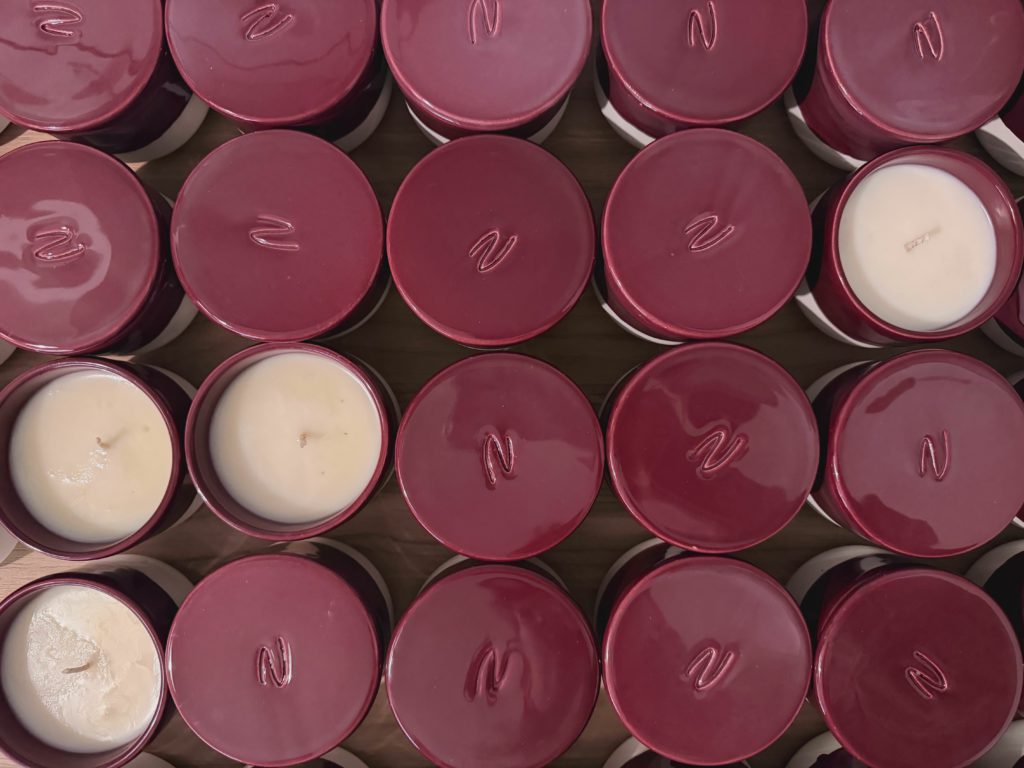 Rows Of Candles