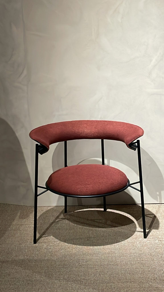 Sculptural Upholstered Chair