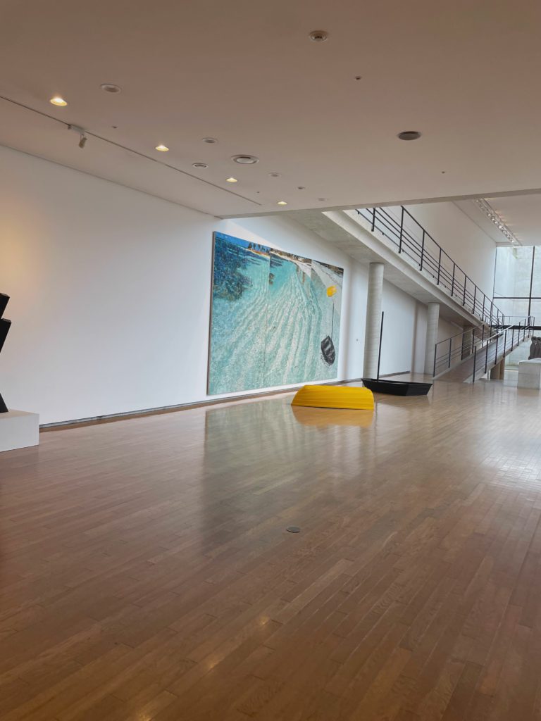Sunlit Gallery Floor