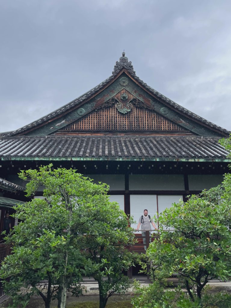 Temple Amid The Trees