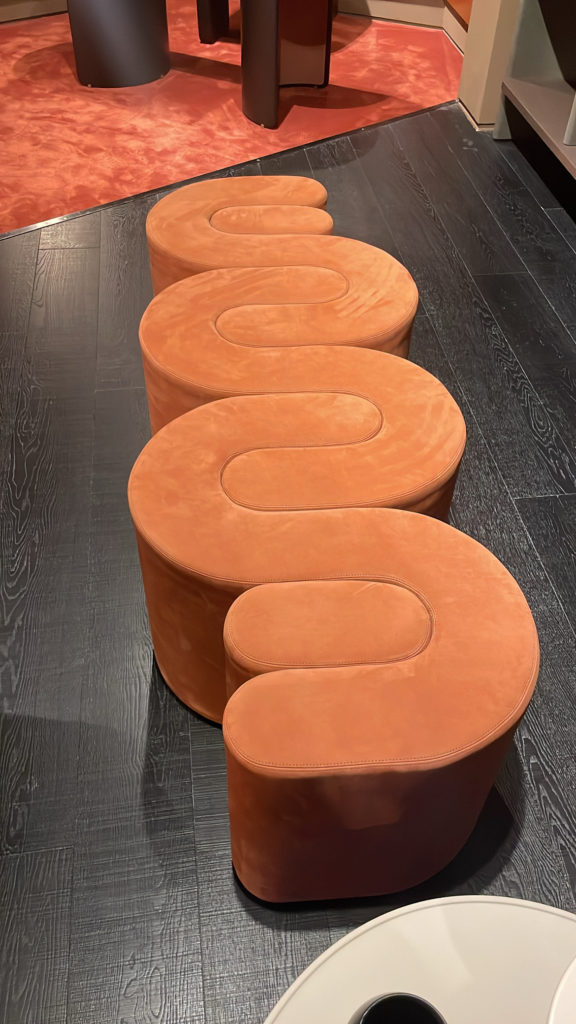 S-Curve Sculptural Stool