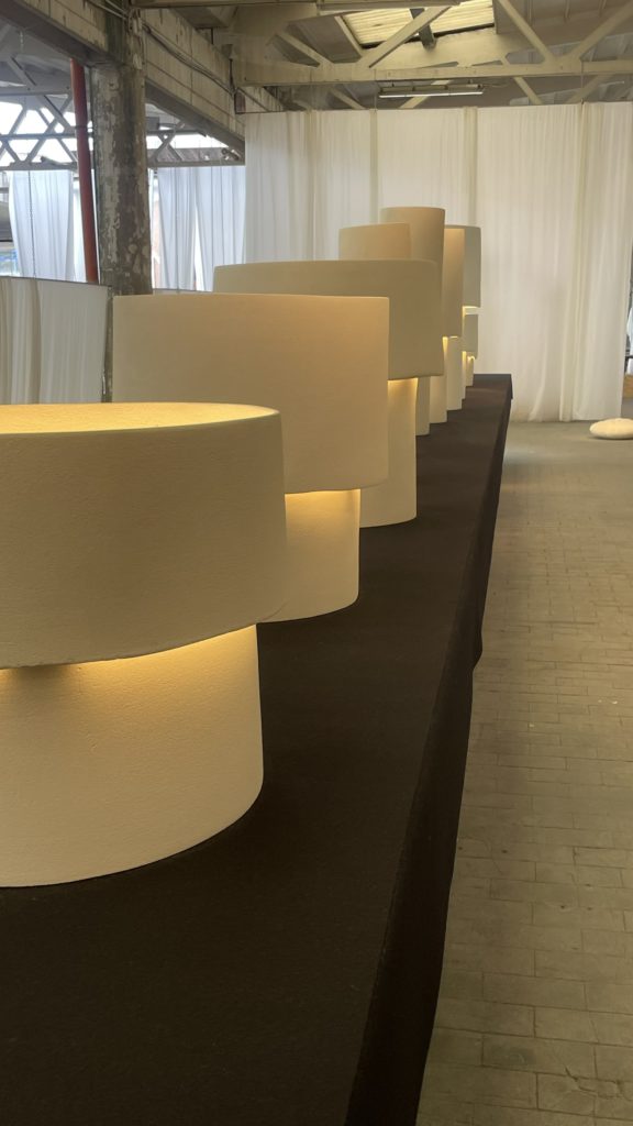 Row Of Lampshades