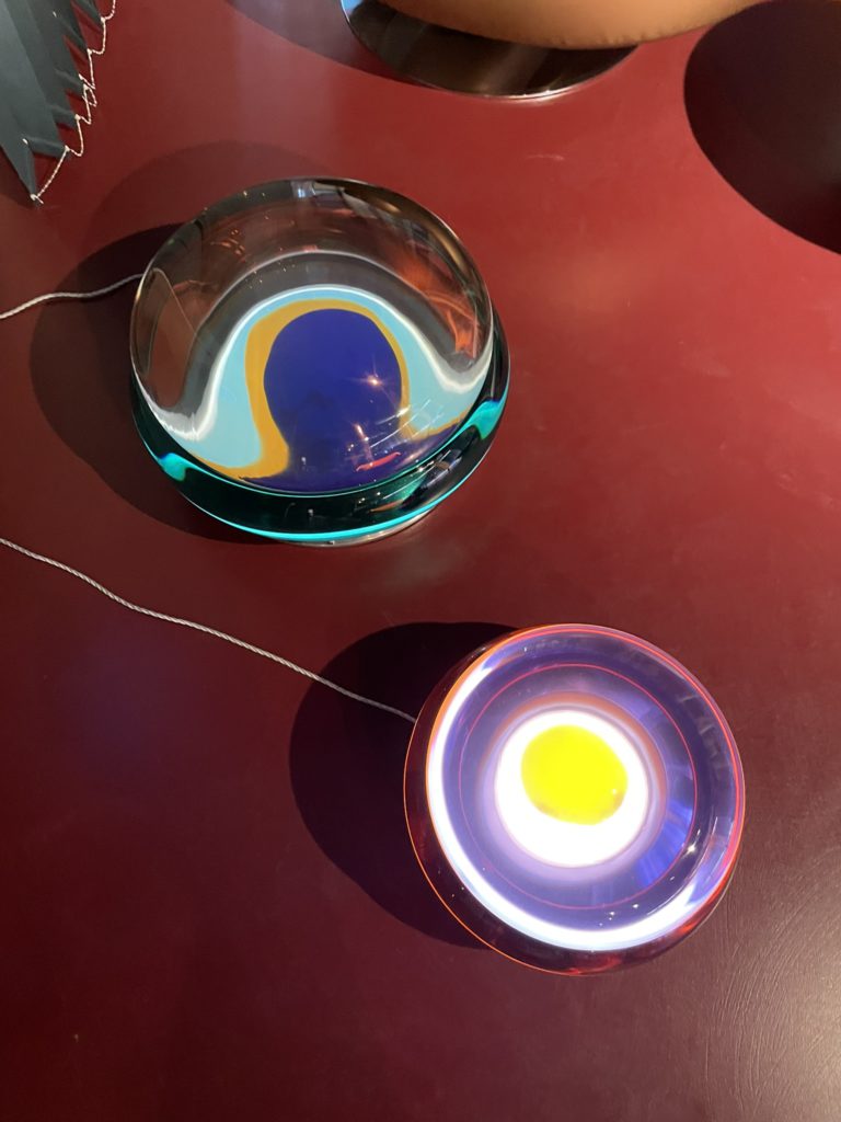 Glass Sculpture, Orange Room