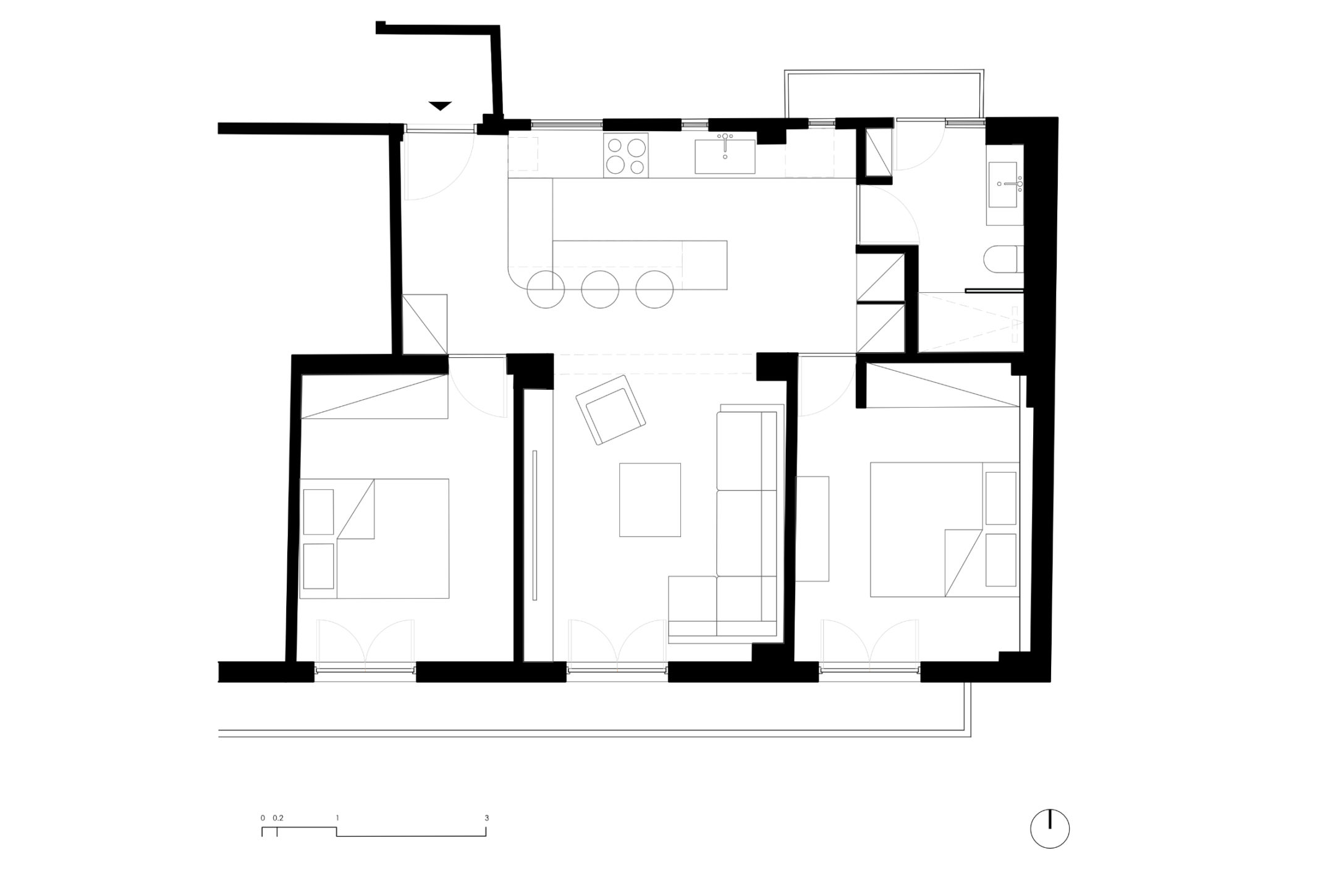 PAGRATI APARTMENT - PLAN