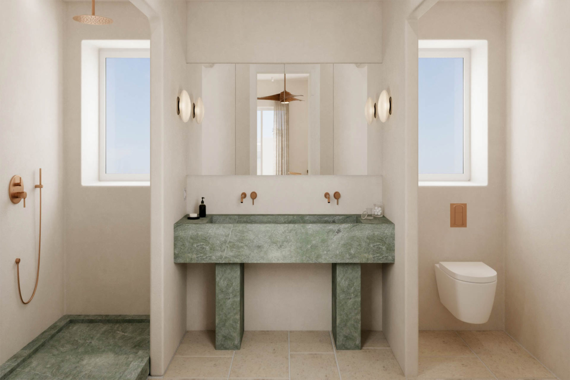 ANTIPAROS VILLAS - JUNIPER - BATH